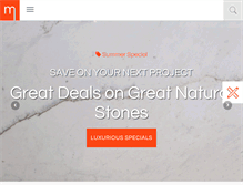 Tablet Screenshot of marmol.com